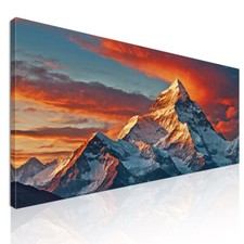Quadro Montagne Tramonto Che