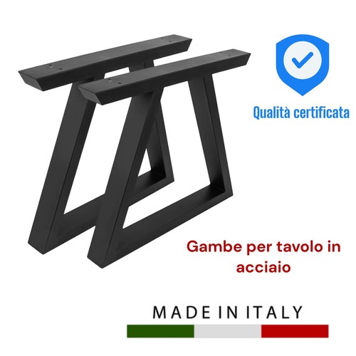 Gambe tavolo metallo 50 - gambe, in