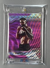 ILIA TOPURIA 🏆 CAMPIONE DEL MONDO UFC!!! "RARA" ✨ROOKIE✨ CARD (RIFRATTORE ROSA)