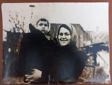 Vecchia foto sovietica donna