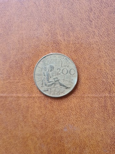 Moneta 200 lire italia del - da,