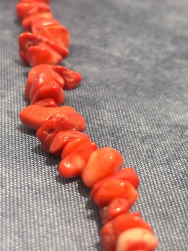 Collana dí corallo rosso - corallo,