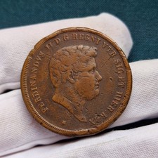 10 Tornesi 1844 Testa grande