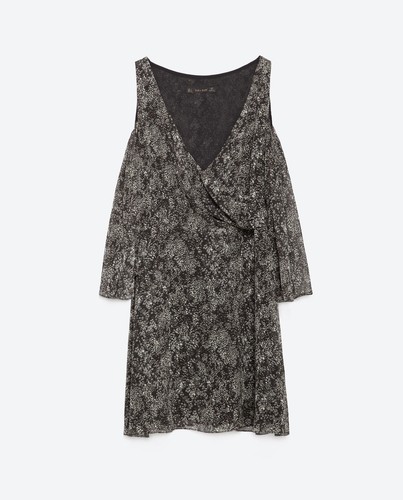 Zara abito donna corto spalle - zara,