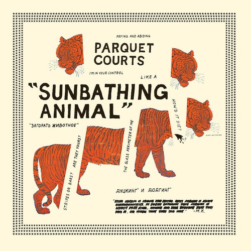 Parquet courts sunbathing - courts,