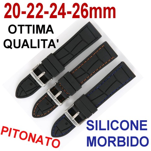 Cinturino orologio silicone - cinturino,