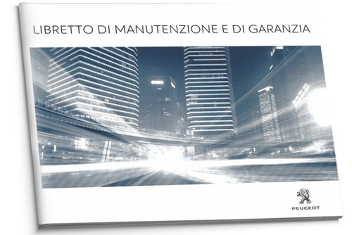 Libretto manutenzione italiano
