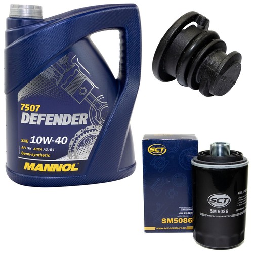 Kit olio motore 10w - olio, litri