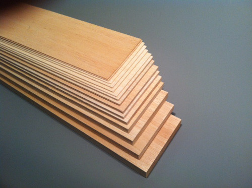 Foglio balsa legno confezione - balsa,