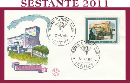 Italia fdc filagrano - fdc, 1974