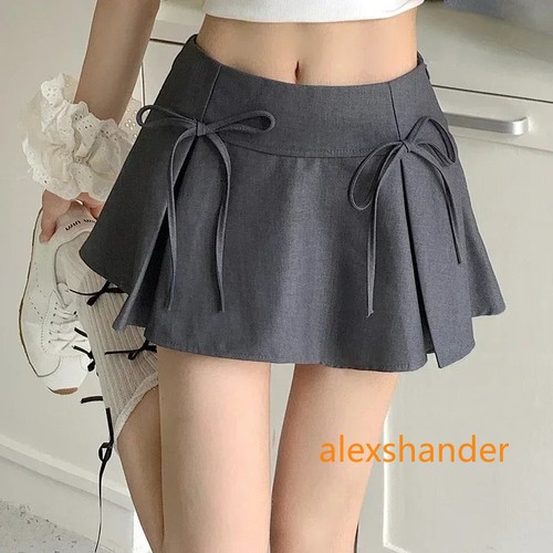 Preppy style mini skirt with - preppy,
