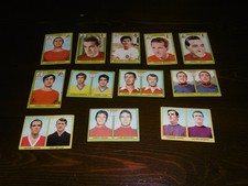 LOTTO 12 FIGURINE PANINI CALCIATORI 1966-67 (2) 1968-69 (10) RECUPERATE OTTIME