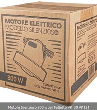 MOTORE FOLLETTO VK 130/131 FILTRI CERT. TUV COMPATIBILE 900 WATT SILENZIOSO  