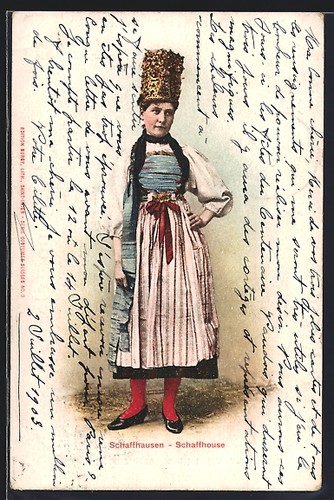 Dama costume sciaffusa - in,