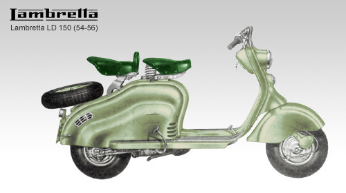Lambretta 150 1954 1956 - -,