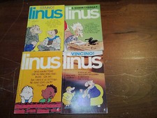 Rivista Linus  Numeri 2 4 5 6 7 8 10 11 12 Anno 1991