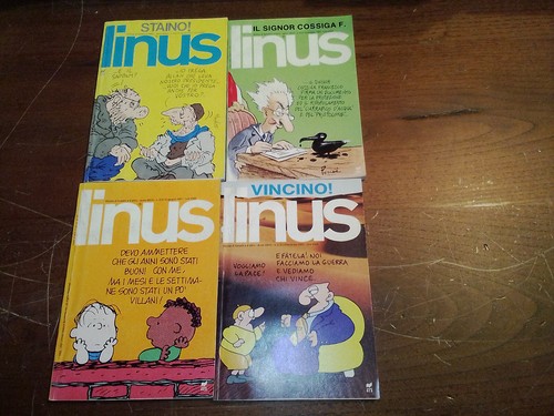 Rivista linus numeri 5 6 - rivista,