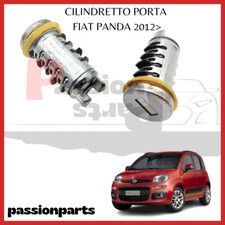 SERRATURA PORTA FIAT PANDA 312 DAL 2012 PER CHIAVE PIATTA NOTTOLINO CILINDRETTO