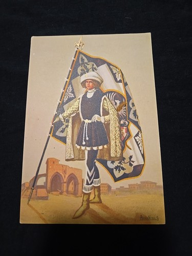 Vintage postcard paggi - vintage,