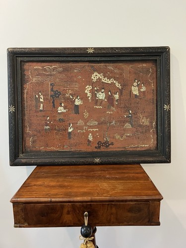 Antico quadro cinese - , laccato