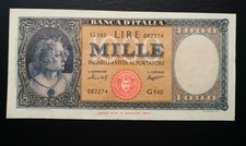 Italy 1000 Lire 1947 Banknote