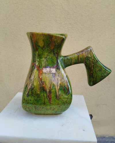 Caraffa con manico - , ceramica