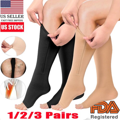 Calze compressione con zip - compressione,