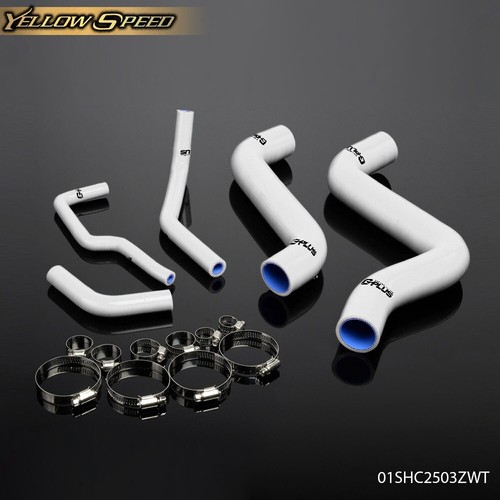 White silicone turbo - silicone, radiator
