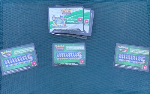Unused pokemon trading - trading, card