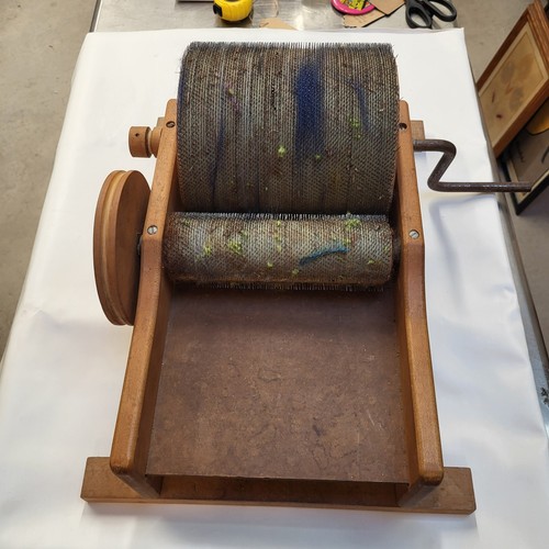 Clemes drum carder - clemes,