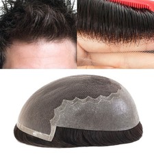 Toupee per uomo capelli umani