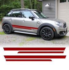 Adesivi Stickers Auto Mini Cooper S Countryman All4 Suv  fasce laterali Sport R