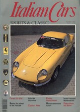 Italian Cars magazine no.3 Ferrari 275GTB Fiat 509 Alfa 164 Zagato Isotta Ascari