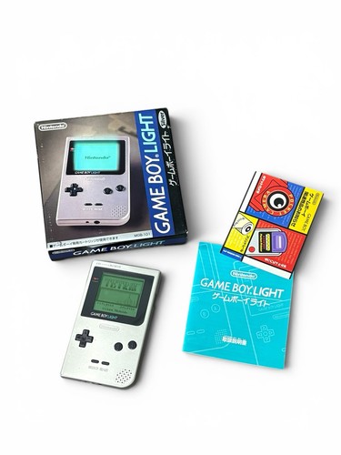 Nintendo game boy light silver - boy,