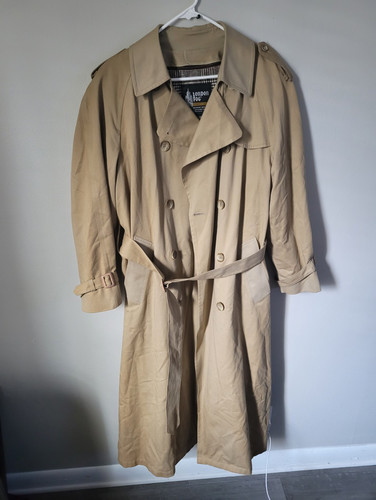 Trench cappotto uomo beige