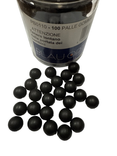 Palle gomma cal 50 per - in,