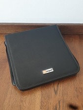 Keeper Borsa Porta CD DVD Raccoglitore Wallet per 80 Dischi, Nero