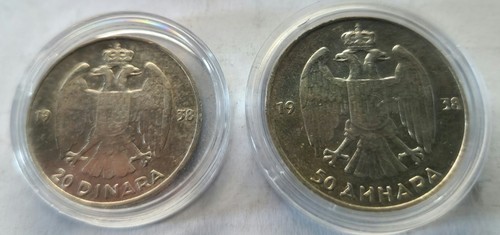 Argento jugoslavia monete - monete, e