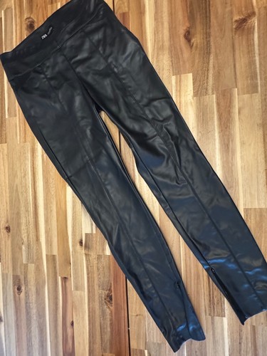 Zara leggings donna neri medi
