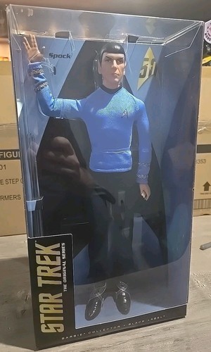 Star trek spock barbie 50th - trek,