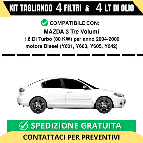 Tagliando per mazda tre - 3,