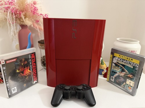 Ps3 super slim red sss - ps3, +