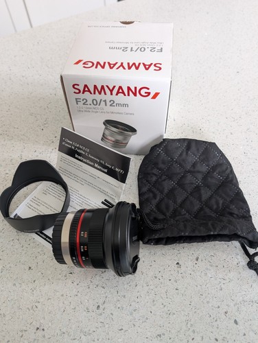 Samyang 12mm obiettivo - f2.0/12mm,