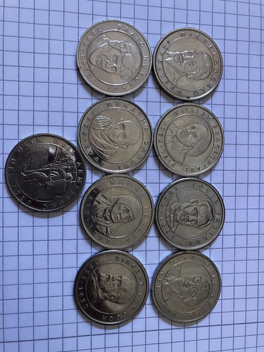 Lotto monete medaglie - lotto, 9