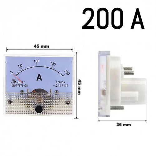 Amperometro analogico - amperometro, di