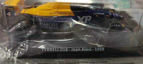 Tyrrell 018 jean alesi - f1,