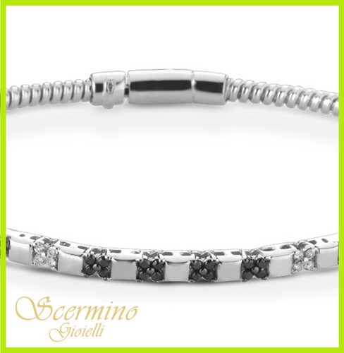 Braccialetto uomo oro bianco - uomo,