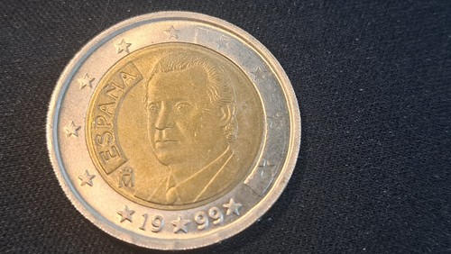 Spagna moneta 2 euro del - -,