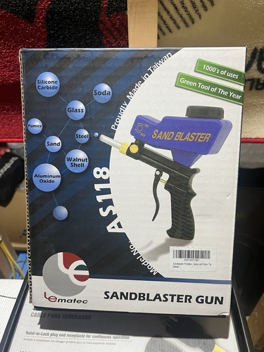 Pistola sabbiatrice portatile