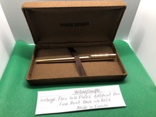 Vintage Waterman Flair Gold